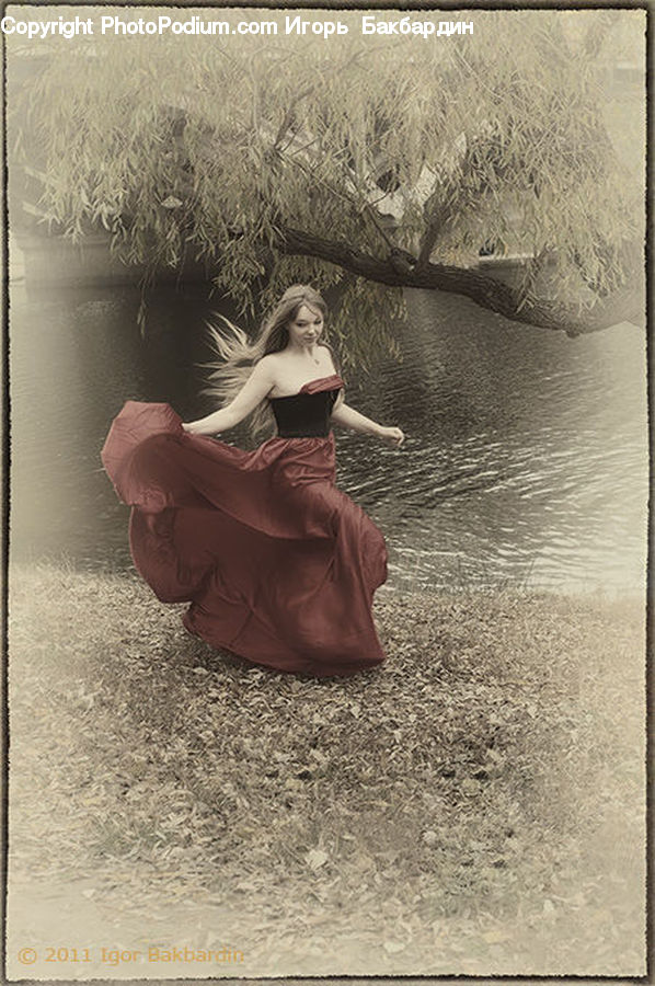Female, Person, Clothing, Dress, Leisure Activities, Portrait, Selfie