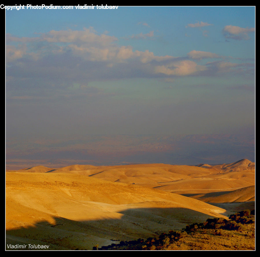 Desert, Outdoors, Azure Sky, Cloud, Sky, Cumulus, Landscape