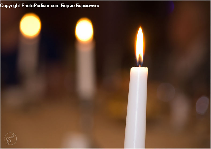 Candle, Fire, Flame
