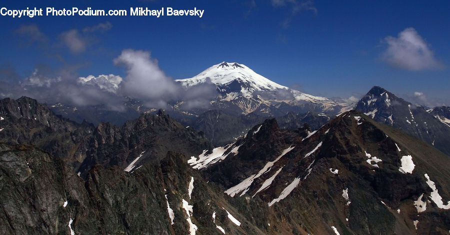 Crest, Mountain, Outdoors, Peak, Mountain Range