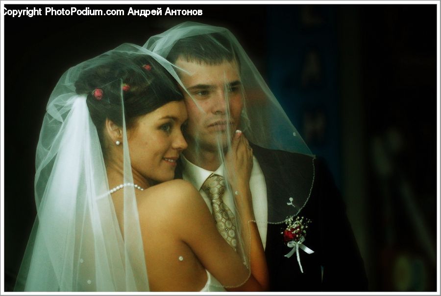 People, Person, Human, Veil