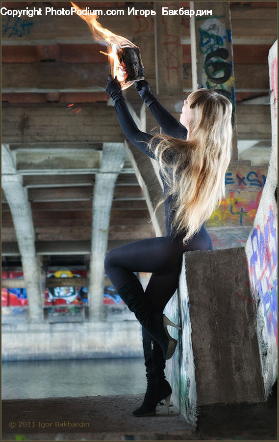 Dance, Dance Pose, Art, Modern Art, Costume