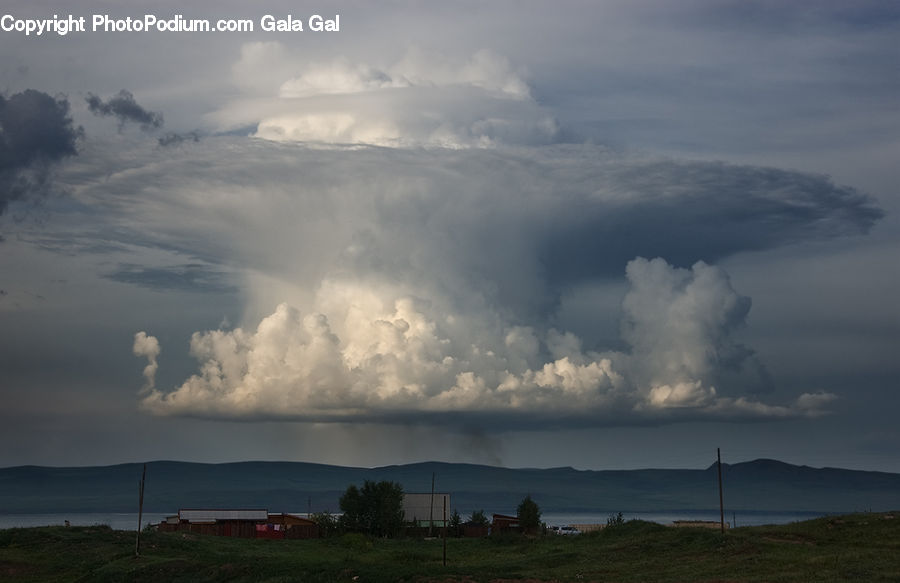 Cloud, Cumulus, Sky, Azure Sky, Outdoors, Storm, Weather