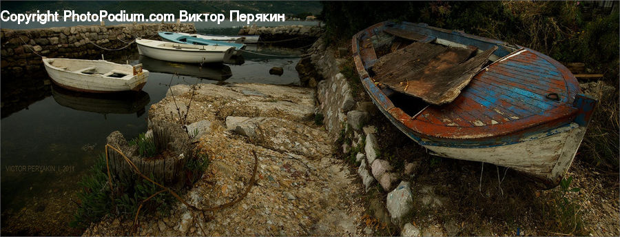 Boat, Watercraft, Dinghy, Rowboat, Vessel, Dock, Landing