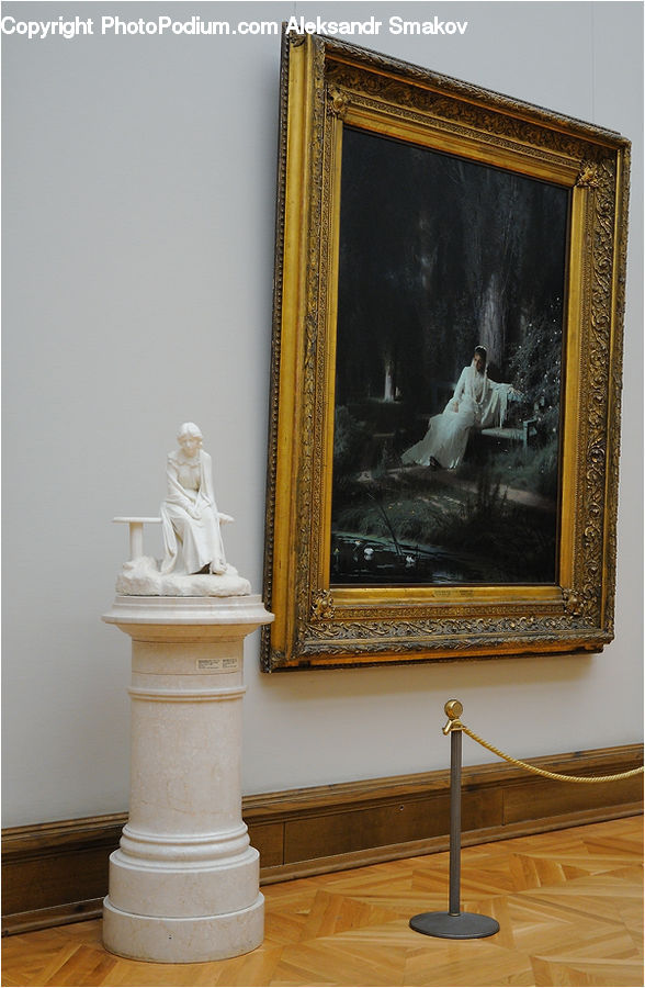 Art, Sculpture, Statue, Bottle, Modern Art, Banister, Handrail