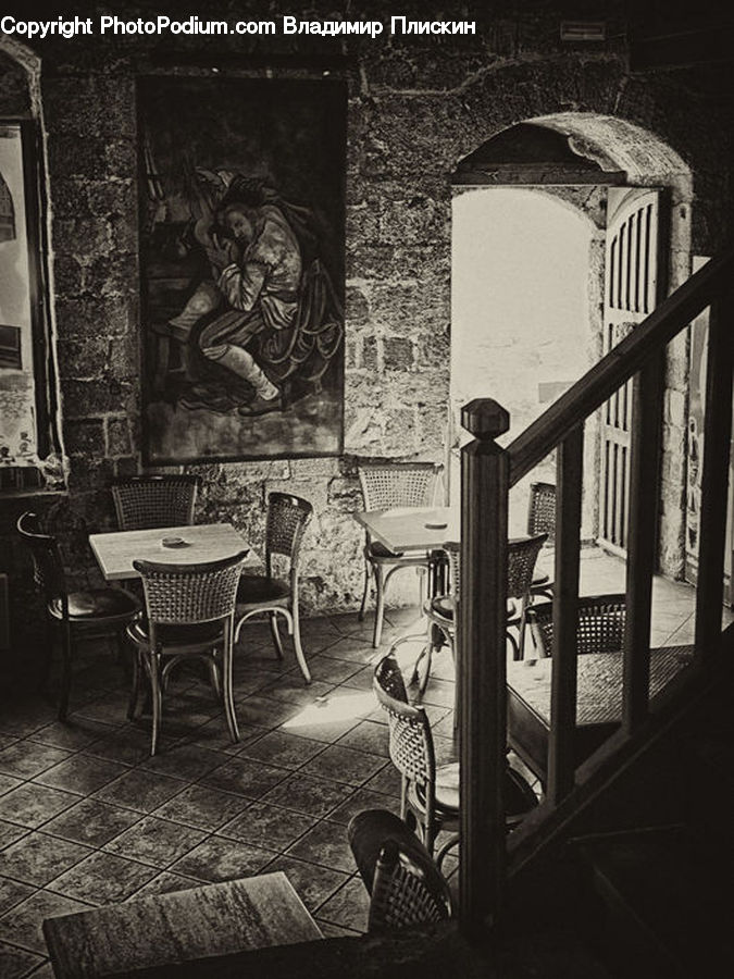 Chair, Furniture, Table, Tabletop, Dining Table, Art, Dining Room