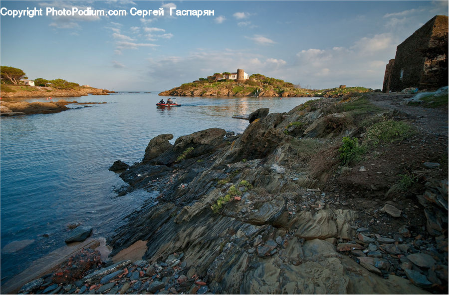 Promontory, Architecture, Castle, Fort, Coast, Outdoors, Sea