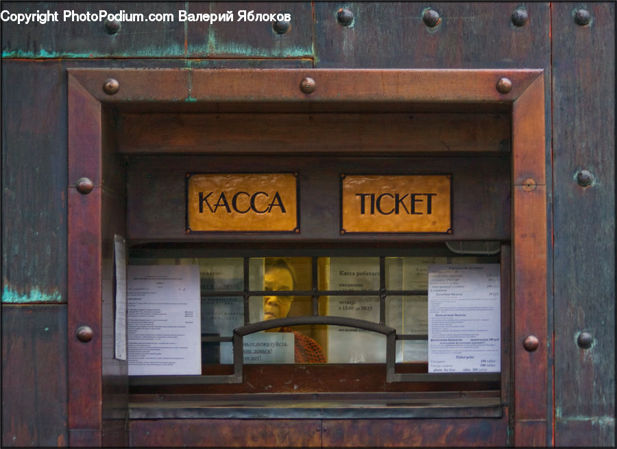 Plaque, Building, Bar Counter, Pub