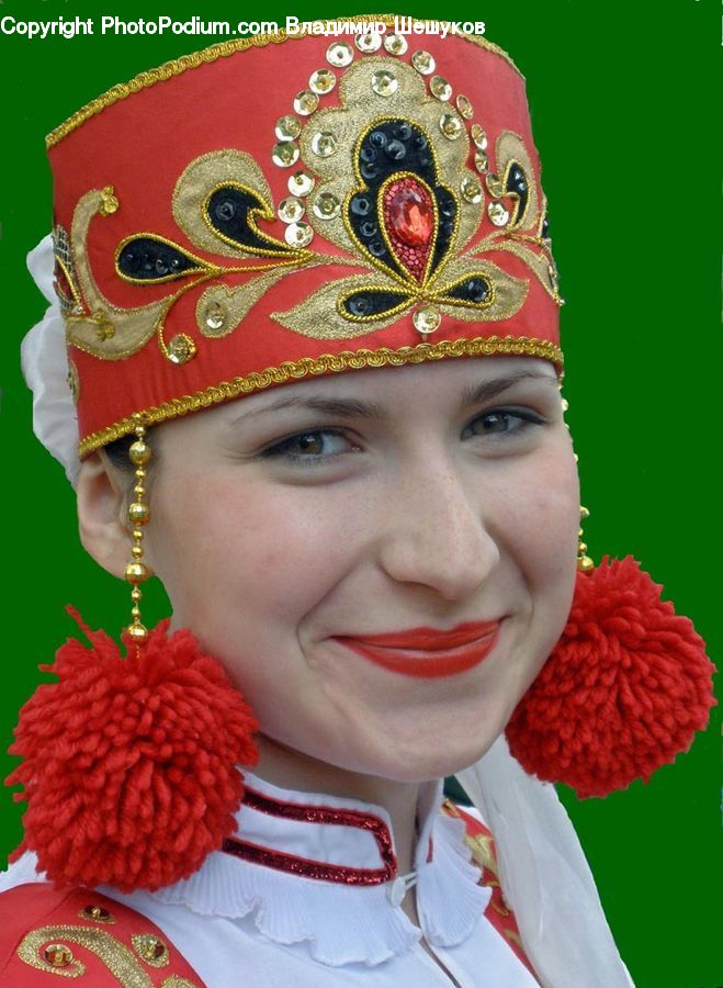 Human, People, Person, Knitting, Face, Carnival
