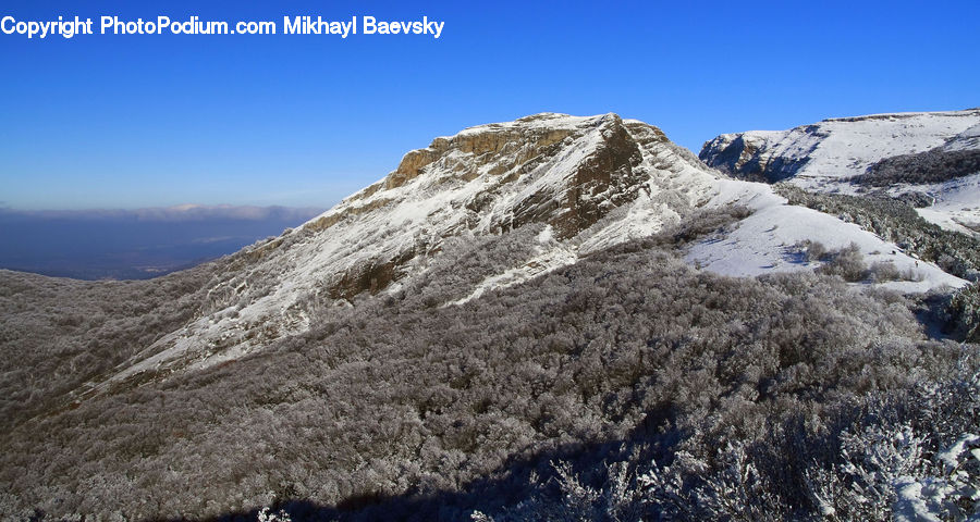 Crest, Mountain, Outdoors, Peak, Mountain Range, Landscape, Nature