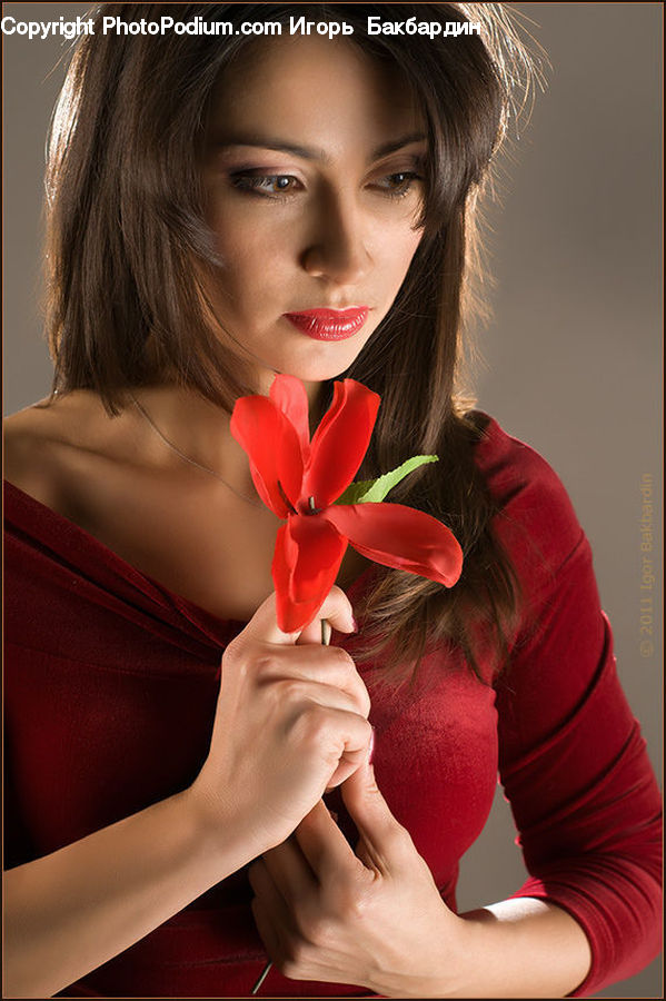 People, Person, Human, Female, Girl, Woman, Flower