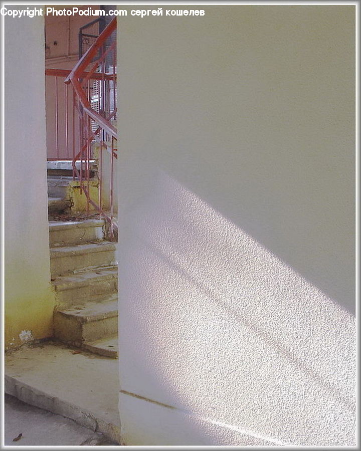 Banister, Handrail, Indoors, Interior Design, Room, Apartment, Housing