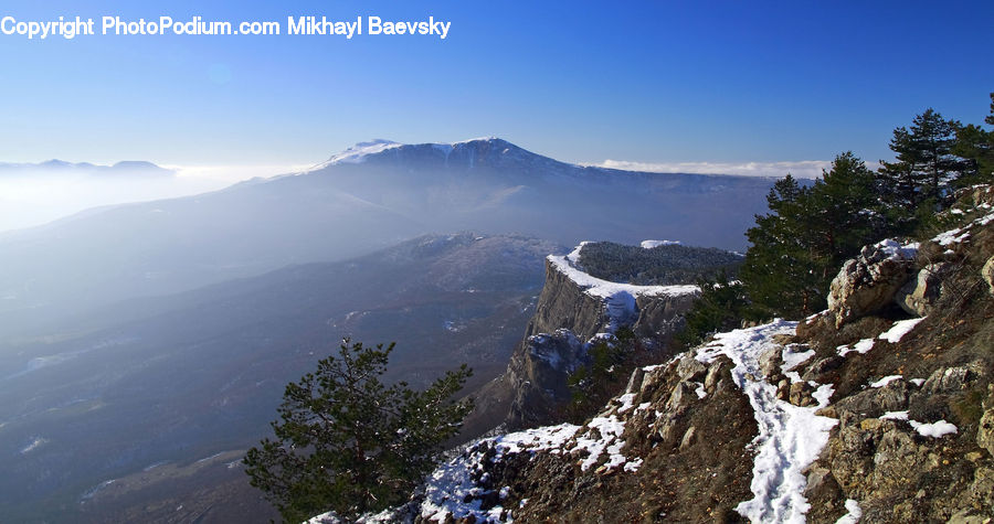 Crest, Mountain, Outdoors, Peak, Promontory, Rock, Landscape