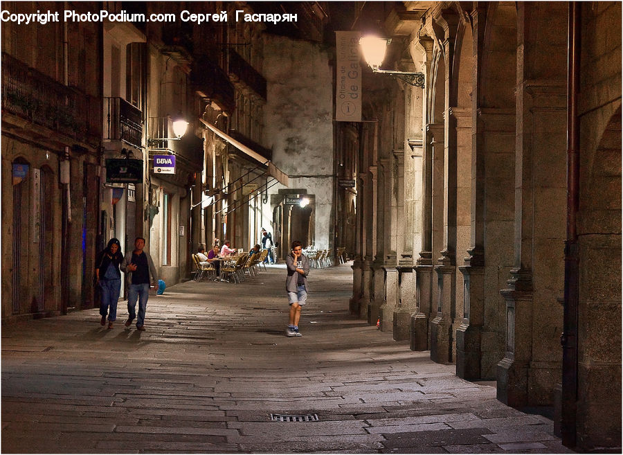 Road, Street, Town, Alley, Alleyway, Building