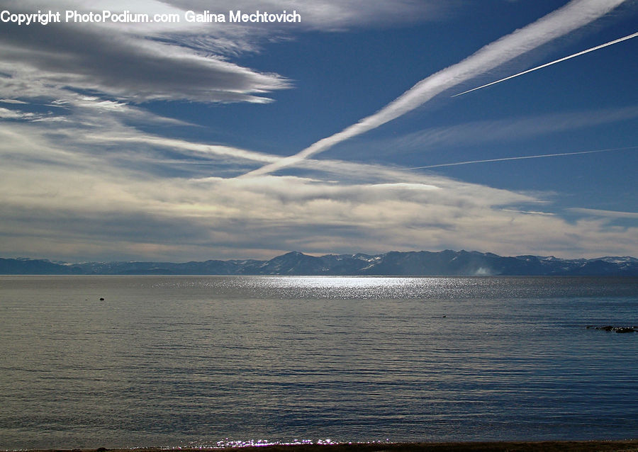 Azure Sky, Cloud, Outdoors, Sky, Ocean, Sea, Water