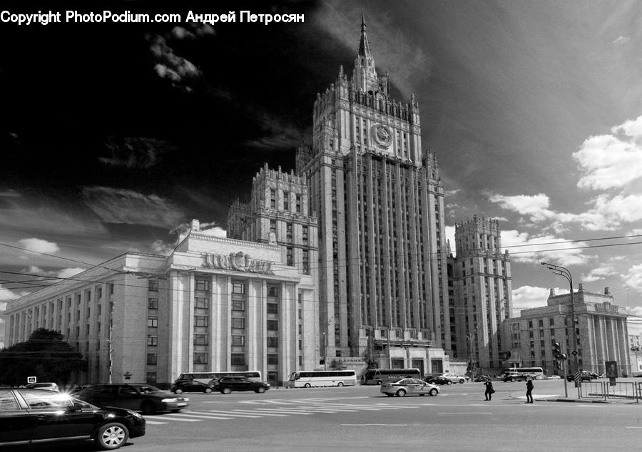 City, Downtown, Urban, Architecture, Cathedral, Church, Worship