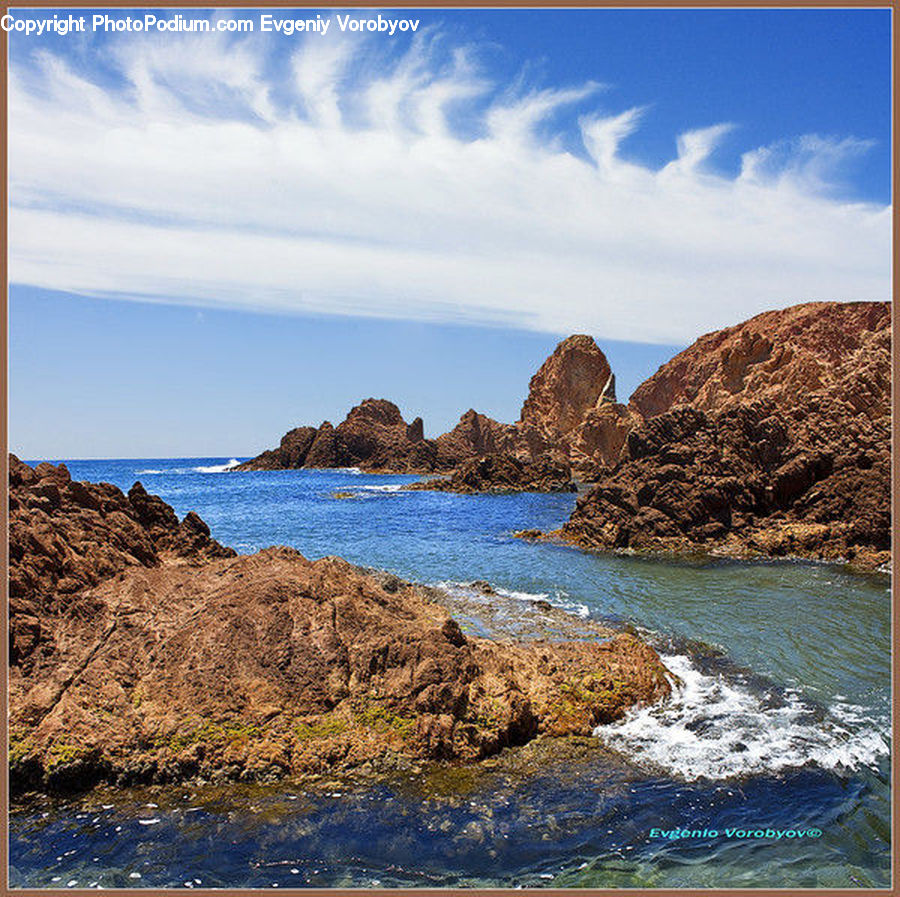 Promontory, Beach, Coast, Outdoors, Sea, Water, Rock