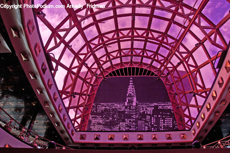 Architecture, Dome, Canopy, Arbour, City, Downtown, Building