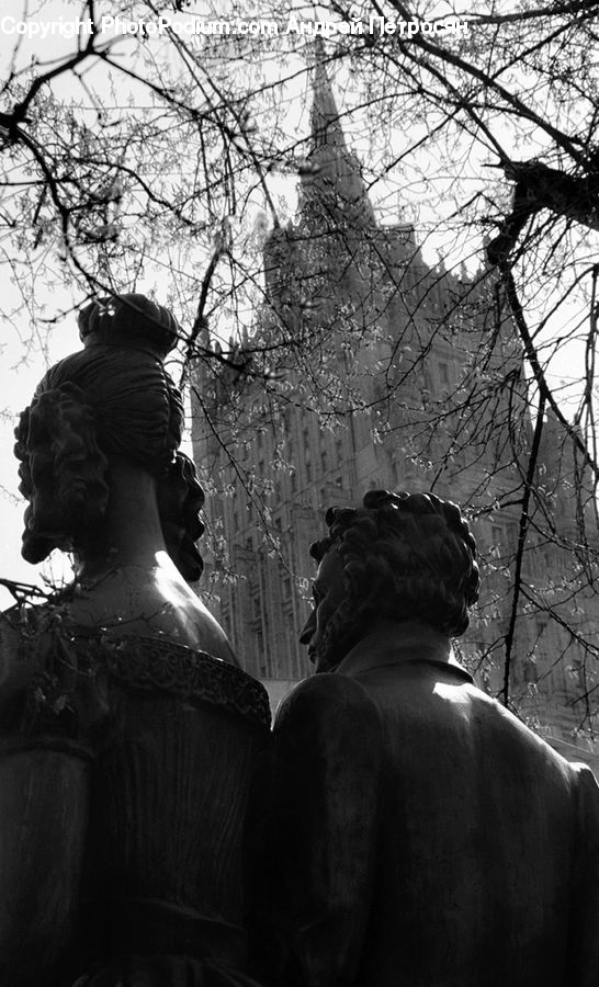 Human, People, Person, Art, Sculpture, Statue, Back