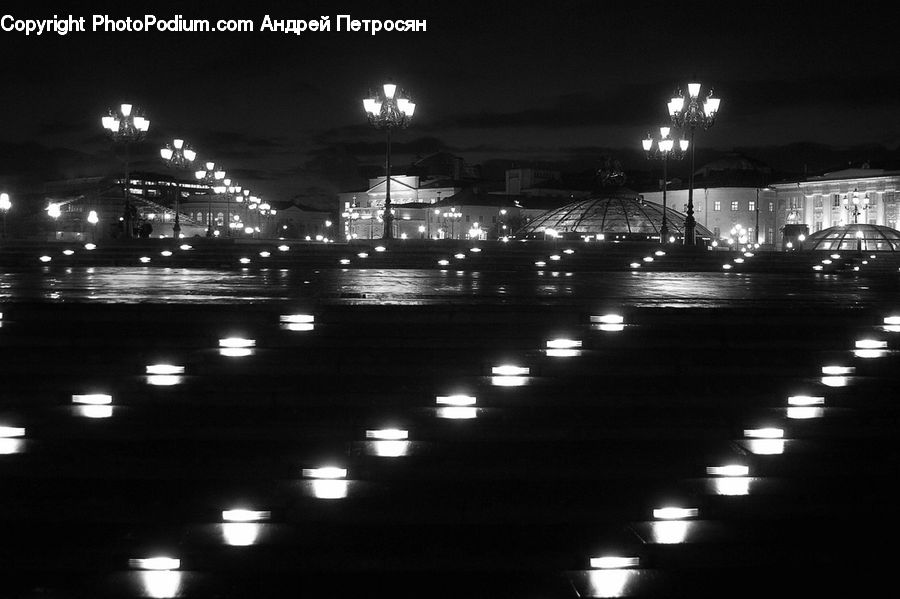 Lighting, Night, Outdoors, City, Downtown, Urban