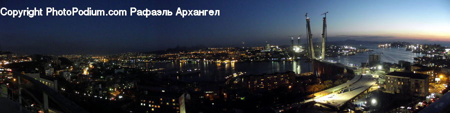 City, Downtown, Metropolis, Urban, Train, Vehicle, Aircraft Carrier