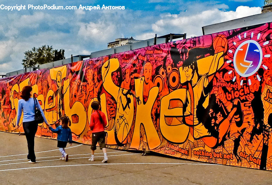 People, Person, Human, Art, Graffiti, Mural, Wall
