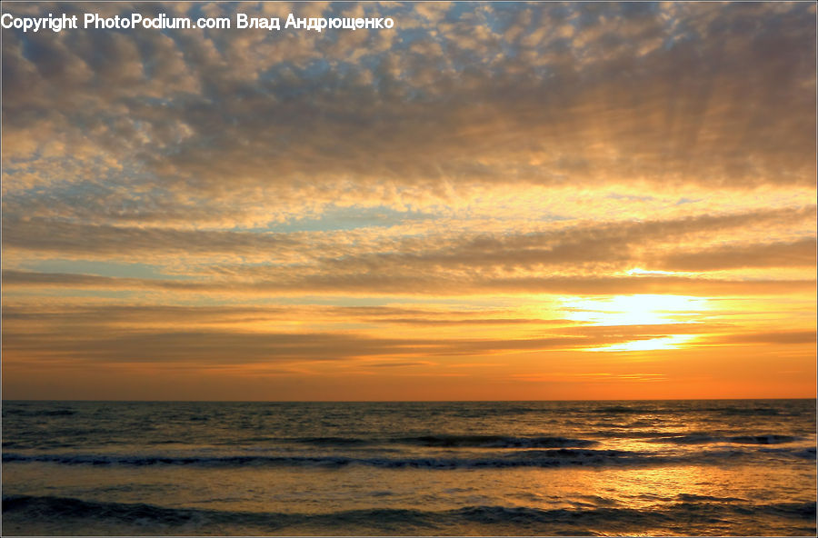 Beach, Coast, Outdoors, Sea, Water, Ocean, Dawn