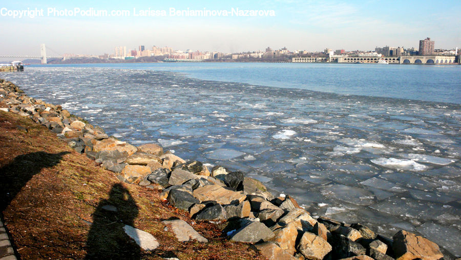 Coast, Outdoors, Sea, Water, Pebble, Ground, Soil