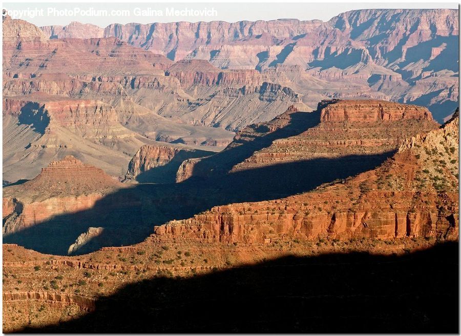 Canyon, Outdoors, Valley, Plateau, Ground, Soil