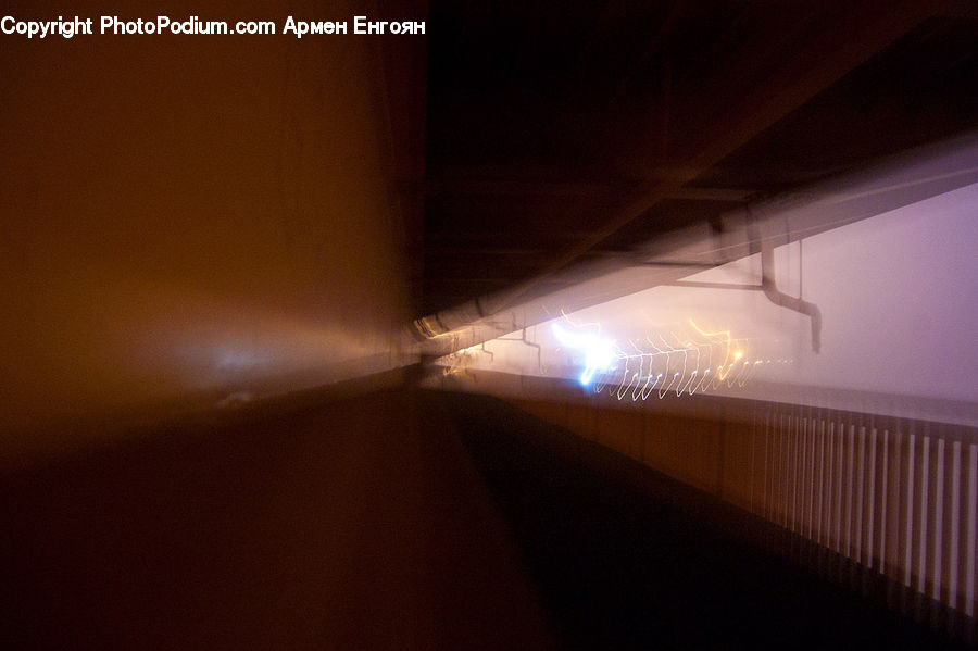 Tunnel, Corridor, Light