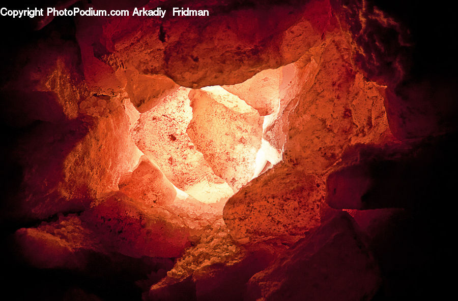 Cave, Crystal, Light, Crypt