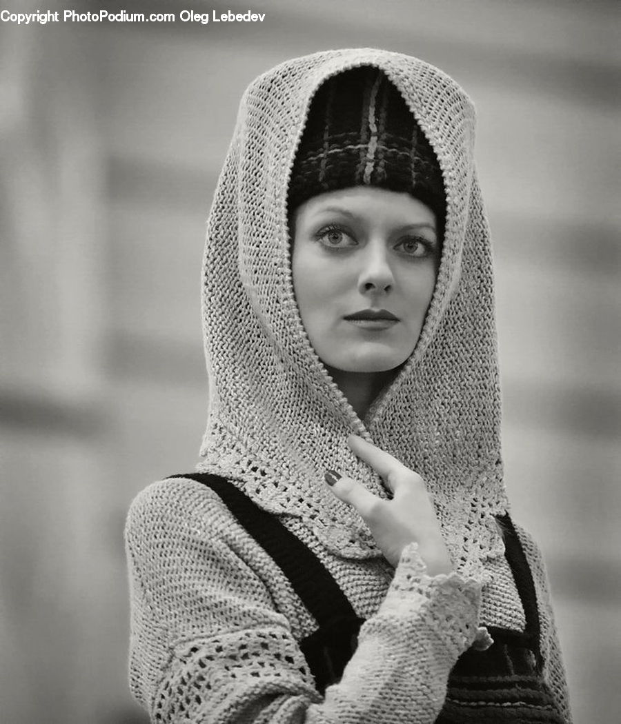 Human, People, Person, Veil, Bonnet, Hat, Female