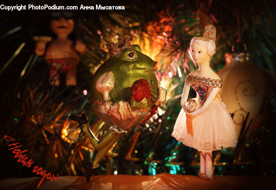 People, Person, Human, Doll, Toy, Amphibian, Frog
