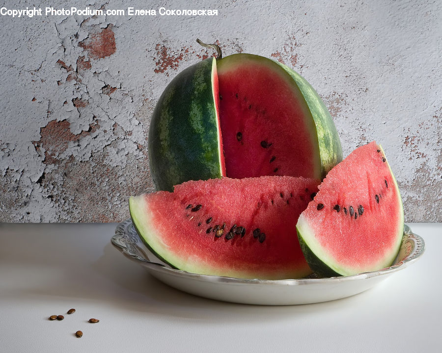 Fruit, Watermelon, Melon