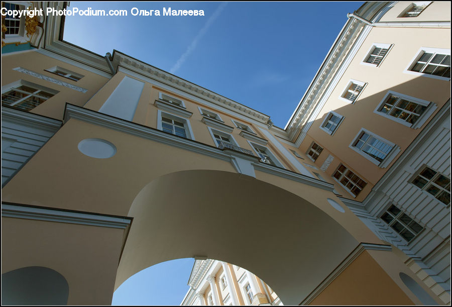 Building, Housing, Arch, Apartment Building, High Rise, City, Architecture