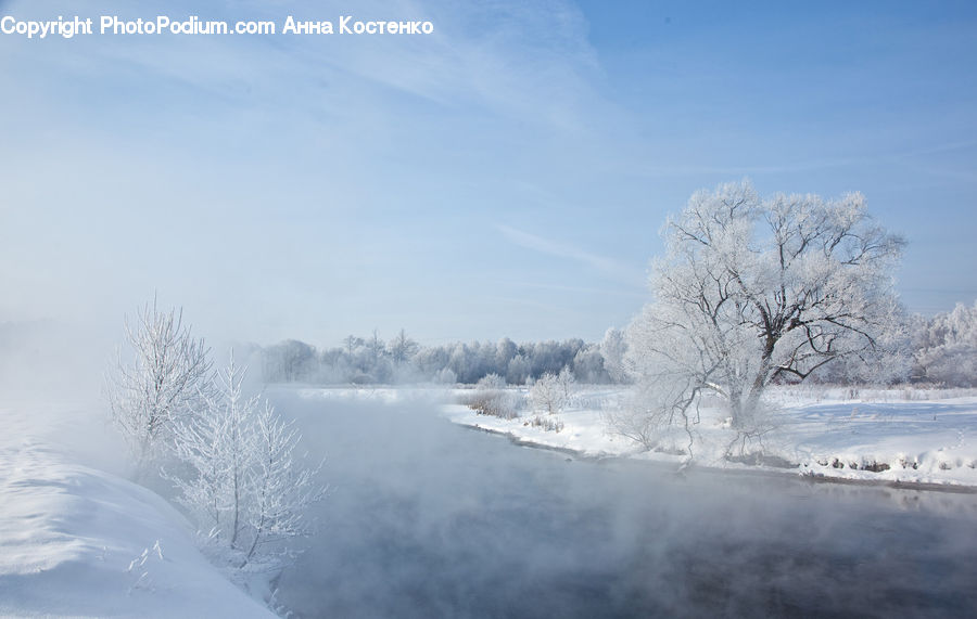 Blizzard, Outdoors, Snow, Weather, Winter, Landscape, Nature