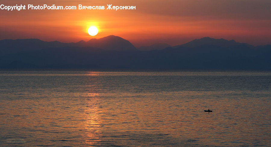 Sun, Dawn, Dusk, Sky, Sunrise, Sunset, Beach