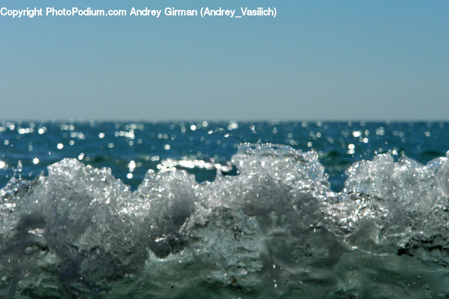 Outdoors, Sea, Sea Waves, Water, Arctic, Glacier, Ice