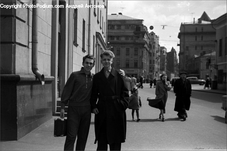 Human, People, Person, Clothing, Overcoat, Suit, City