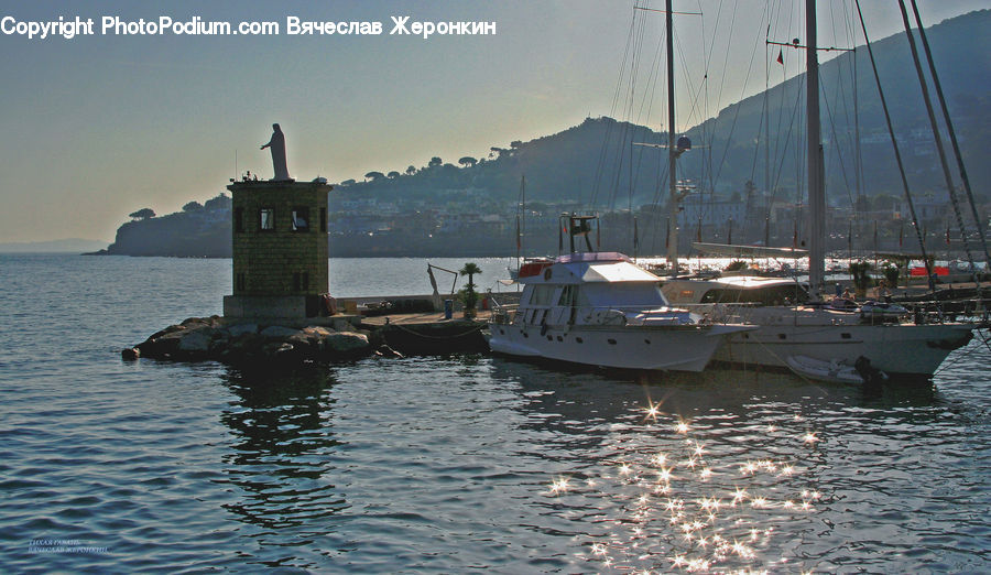 Boat, Watercraft, Yacht, Dinghy, Sailboat, Vessel, Coast