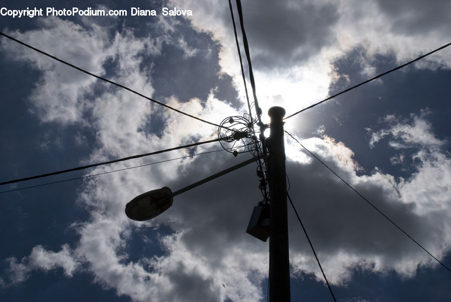 Pole, Azure Sky, Cloud, Outdoors, Sky, Adventure, Bungee