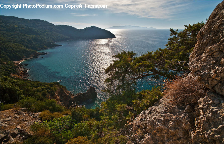 Coast, Outdoors, Sea, Water, Promontory, Ocean, Cliff