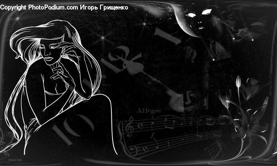 Blackboard, Brochure, Flyer, Poster