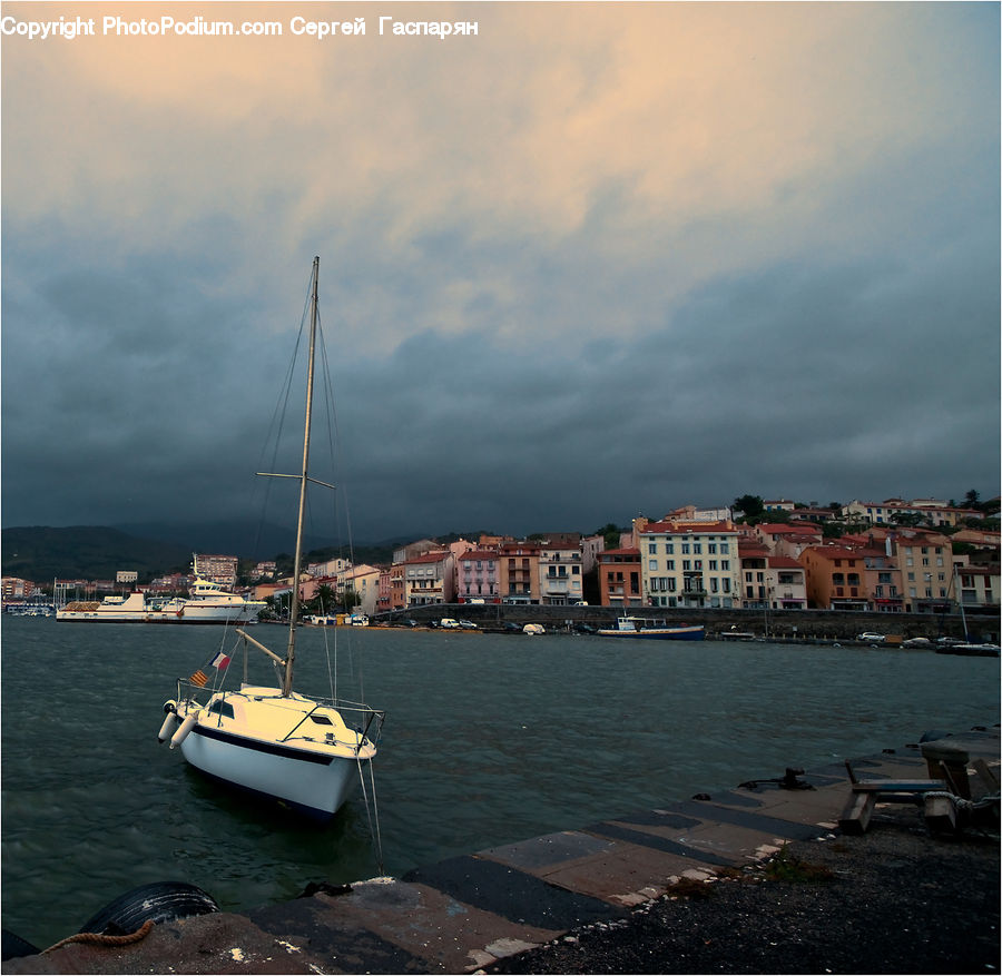 Boat, Watercraft, Yacht, Dock, Port, Waterfront, Dinghy