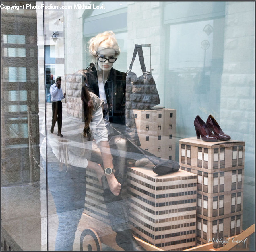 People, Person, Human, Building, City, High Rise, Blonde