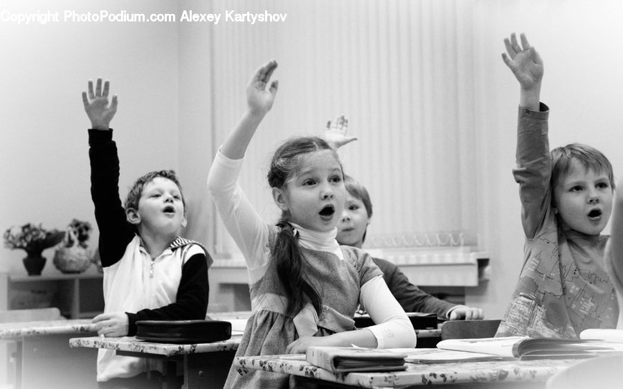 People, Person, Human, Classroom, Plant, Potted Plant, Performer