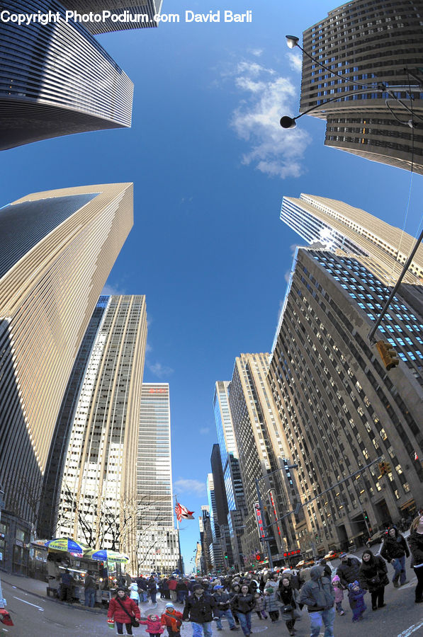 Architecture, City, Downtown, High Rise, Skyscraper, Building, Housing