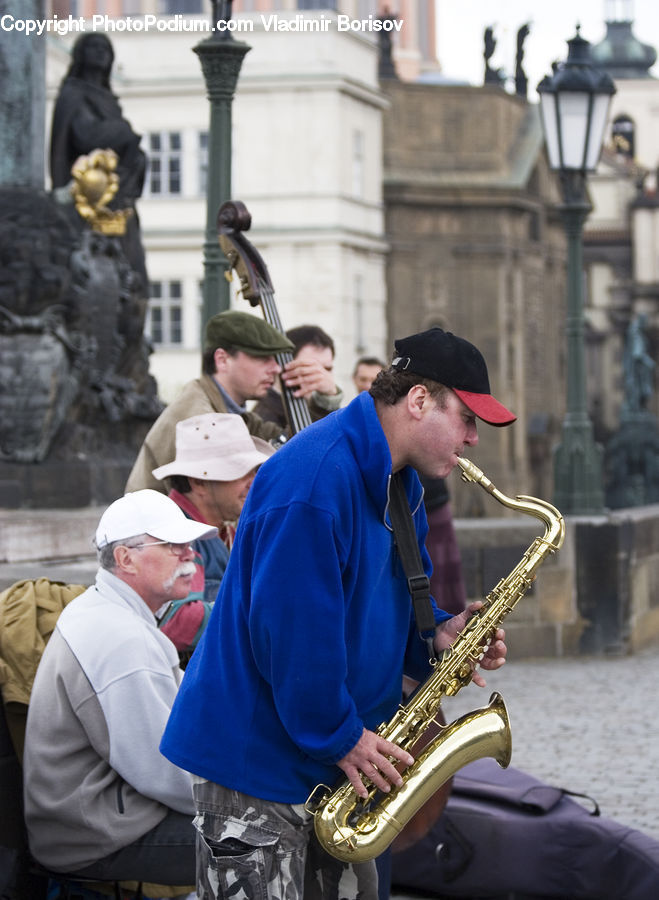 People, Person, Human, Art, Sculpture, Statue, Musical Instrument