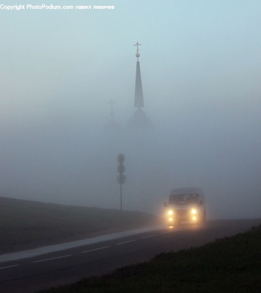 Fog, Dawn, Dusk, Sky, Sunrise, Sunset