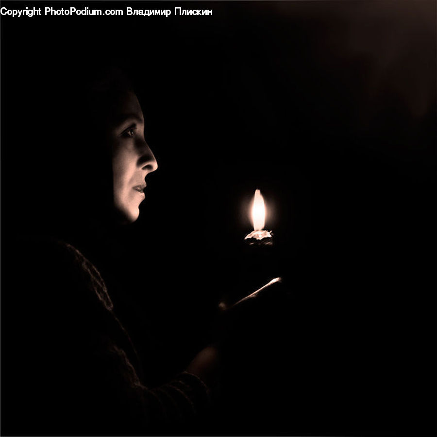 People, Person, Human, Candle, Fire, Flame, Light